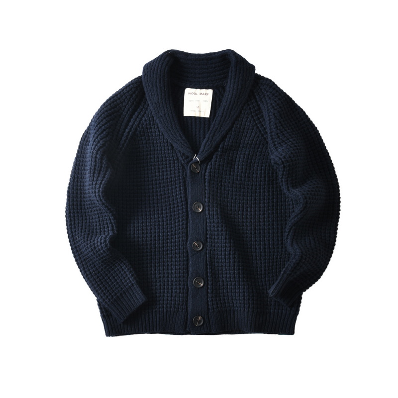 Winter Clothing Uae - เสื้อสเวตเตอร์ไหมพรมถักหนานุ่มสไตล์ยุโรปสำหรับผู้ชาย - สไตล์ยามะโอะโทโกะ เสื้อคลุมคาร์ดิแกนคอปกผ้าพันคอทรงหลวมสบายๆ สำหรับฤดูใบไม้ร่วงและฤดูหนาว