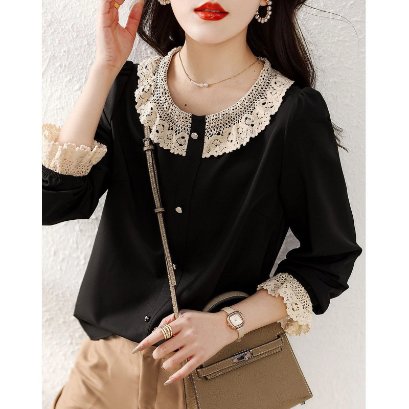 เสื้อผ้าผู้หญิง เสื้อเบลาส์ลาย - Winter Clothing Vintage บทวิจารณ์และราคา