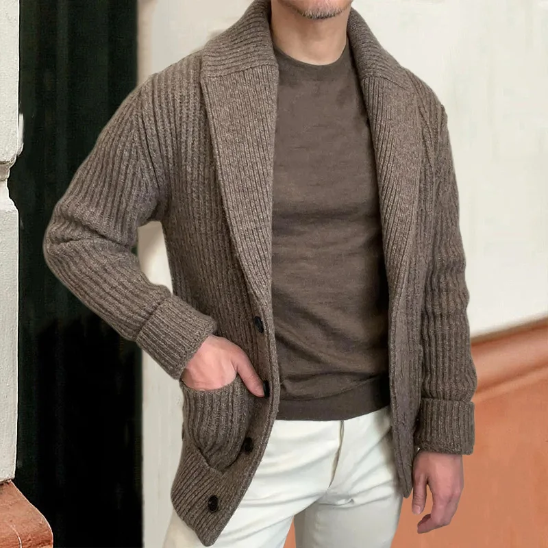 เสื้อกันหนาวผู้ชายเสื้อสเวตเตอ - Wool Blend Coat บทวิจารณ์และราคา
