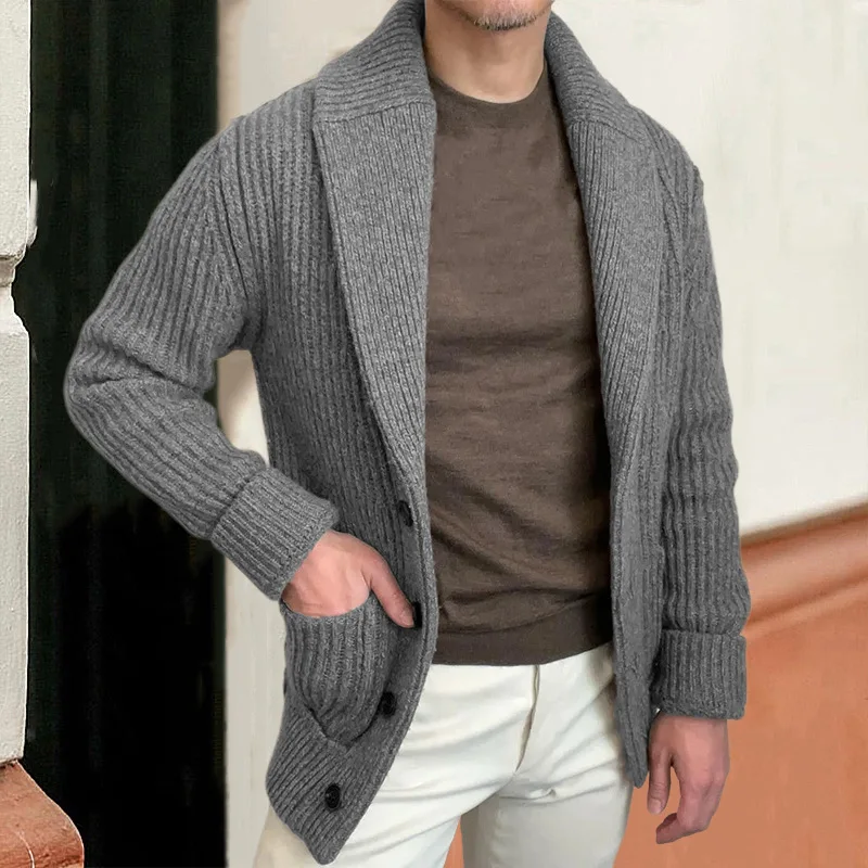 เสื้อกันหนาวผู้ชายเสื้อสเวตเตอ - Wool Blend Coat บทวิจารณ์และราคา