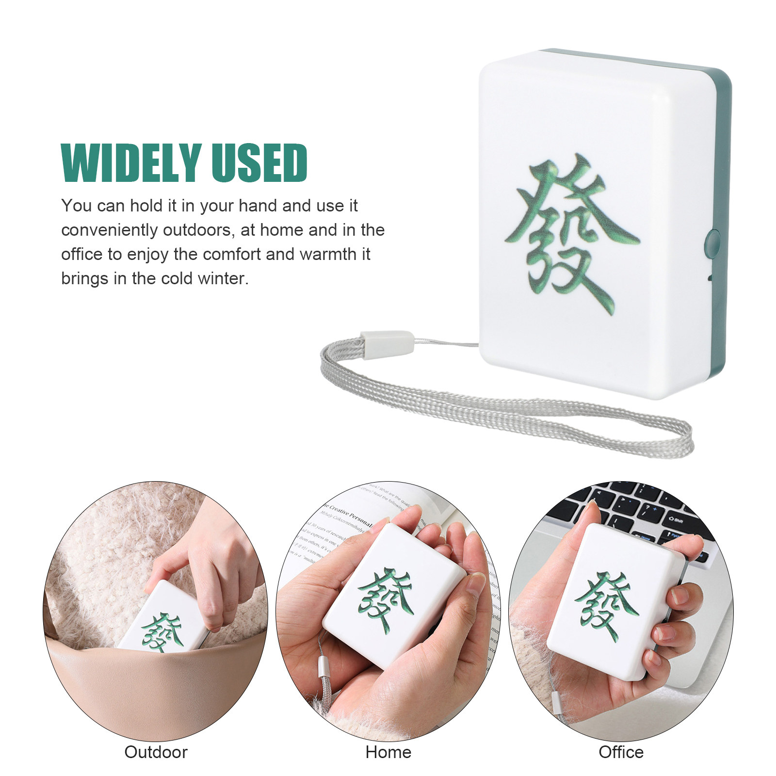 เครื่องทำความร้อนมือแบบพกพา ชา - Hand Warmer Reusable บทวิจารณ์และราคา