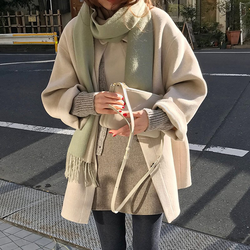 Zoki ฤดูใบไม้ร่วง Faux เสื้อขน - Wool Blend Coat บทวิจารณ์และราคา
