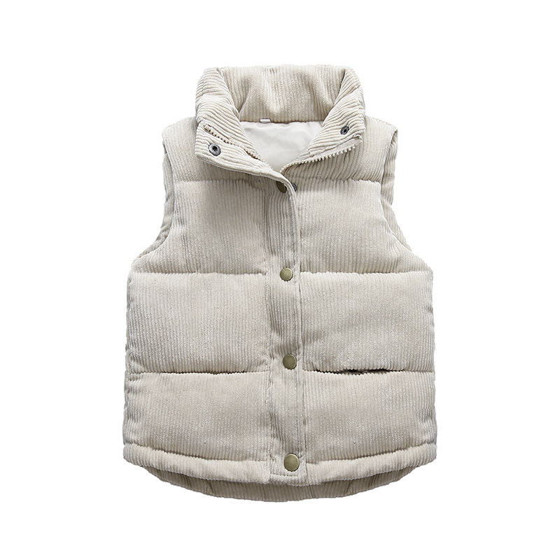 เสื้อกั๊กผ้าลูกฟูกสำหรับเด็กเด - Winter Clothing For Boys บทวิจารณ์และราคา