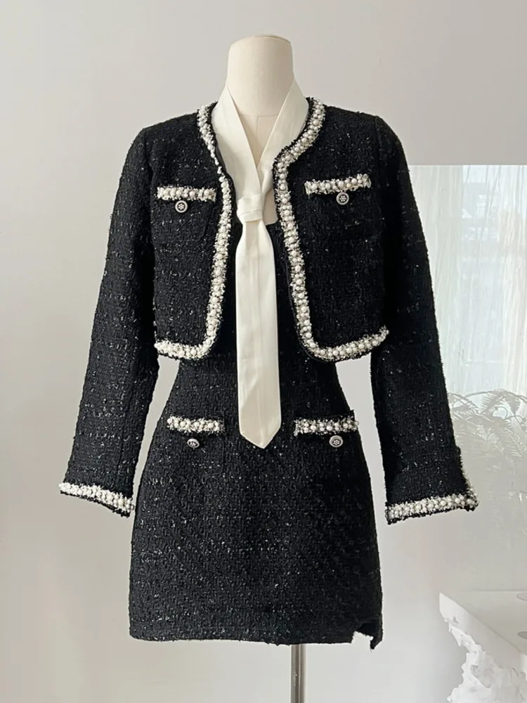 ชุดเซ็ตเสื้อแจ็คเก็ตสั้นและเดร - Wool Blend Coat บทวิจารณ์และราคา