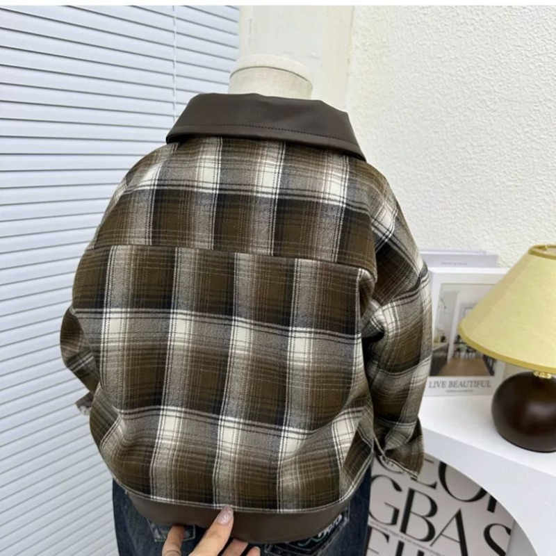 เด็กเสื้อแจ็คเก็ตลายสก๊อตเด็กฤ - Winter Clothing For Boys บทวิจารณ์และราคา