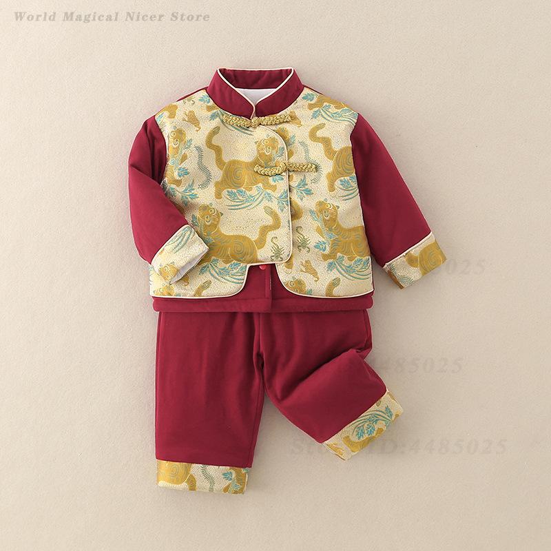 ฤดูใบไม้ร่วงฤดูหนาวชุดหนาเด็กช - Winter Clothing For Boys บทวิจารณ์และราคา