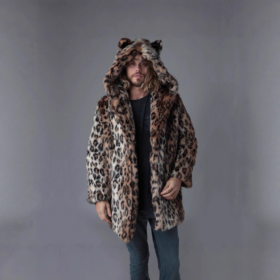 เสื้อแจ็คเก็ตขนเฟอร์เทียมผู้ชา - Winter Clothing Uae บทวิจารณ์และราคา
