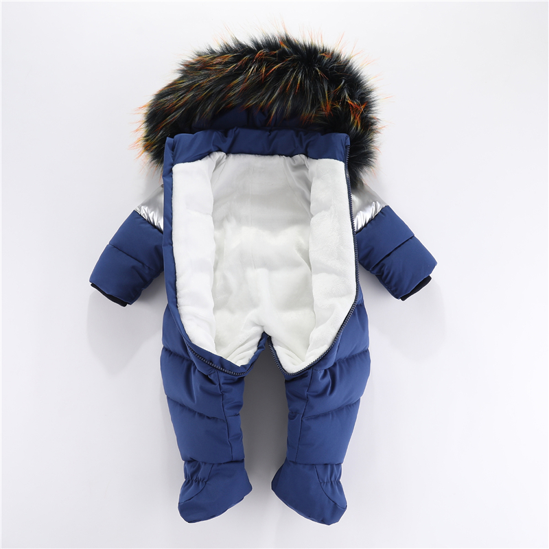 ชุดรอมเปอร์เด็กแรกเกิดฤดูหนาวพ - Winter Clothing For Boys บทวิจารณ์และราคา
