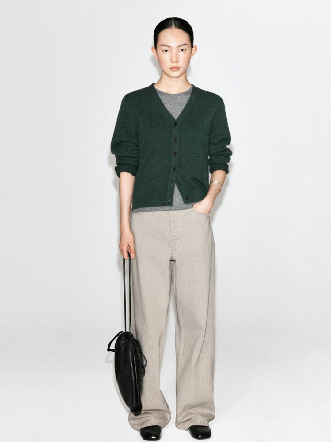 เสื้อคาร์ดิแกนถักไหมพรมผสมขนสั - Wool Blend Coat บทวิจารณ์และราคา