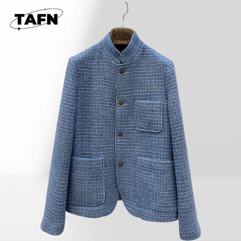 เสื้อแจ็คเก็ตผ้าทวีตผสมขนสัตว์ - Wool Blend Coat บทวิจารณ์และราคา