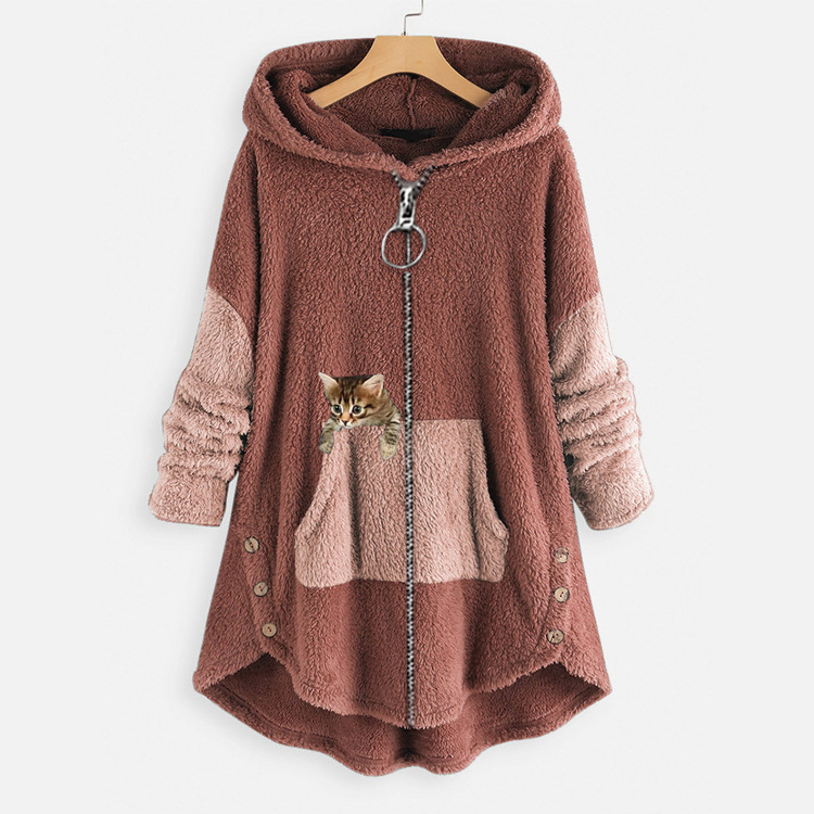 เสื้อแจ็คเก็ตแฟชั่นผู้หญิงสำหร - Wool Blend Coat บทวิจารณ์และราคา