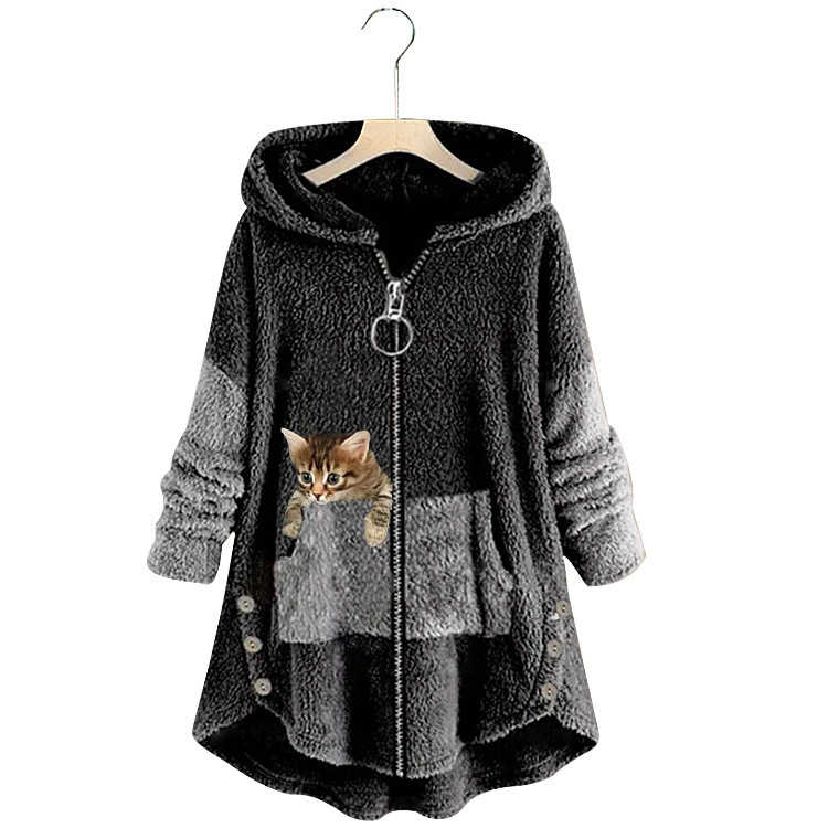 เสื้อแจ็คเก็ตแฟชั่นผู้หญิงสำหร - Wool Blend Coat บทวิจารณ์และราคา