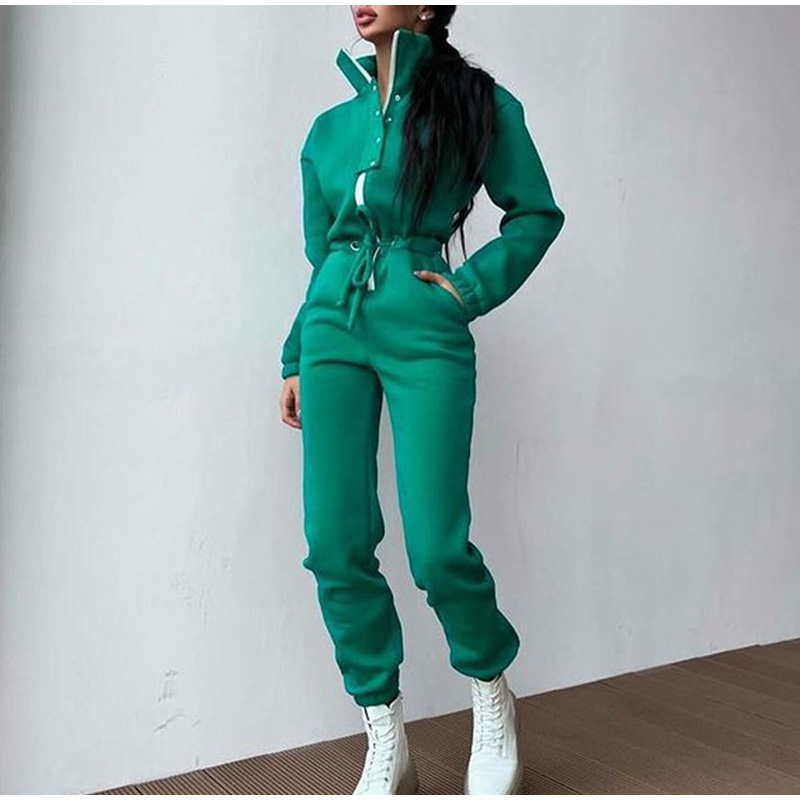 Casual คอตั้ง Jumpsuits ผู้หญิ - Winter Clothing Sales บทวิจารณ์และราคา