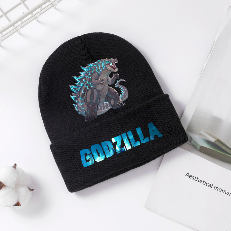 Godzilla ถักหมวกฤดูหนาวฤดูใบไม - Winter Clothing For Boys บทวิจารณ์และราคา