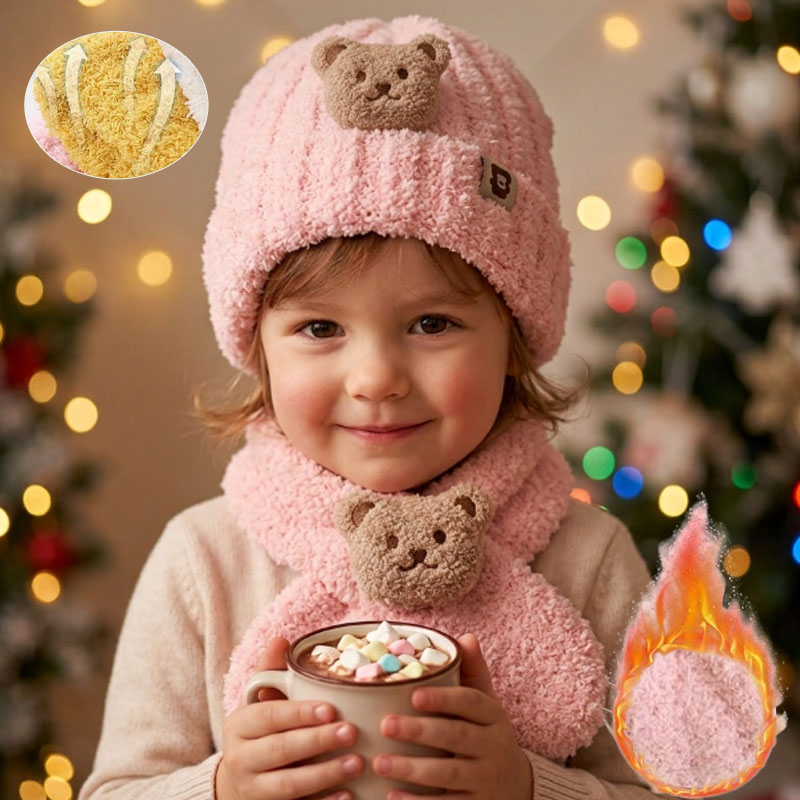 1-10 ชิ้น ชุดหมวกและผ้าพันคอเด - Winter Clothing For Boys บทวิจารณ์และราคา